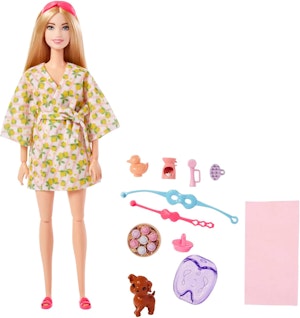 Barbie Docka Spadag Med Tillbehör