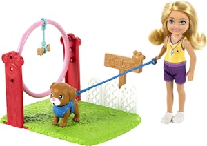 Barbie Chelsea Hundtränare