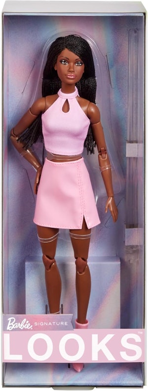 Barbie Looks Samlardocka nr 21 med svarta flätor