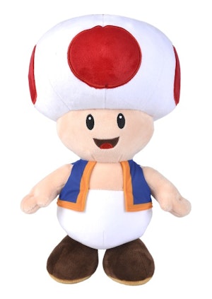 Super Mario Toad Gosedjur 40cm