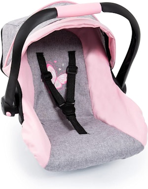 Bayer Design Babyskydd Till Docka Rosa/Grå