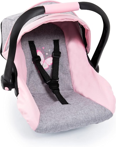Bayer Design Babyskydd Till Docka Rosa/Grå