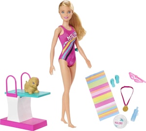 Barbie Swimmer Lekset