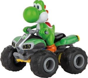 Carrera Mario Kart Yoshi Radiostyrd Fyrhjuling