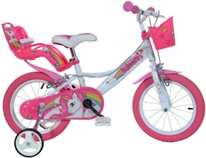 Dino Bikes Barncykel 14" Rosa