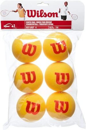 Wilson Tennisbollar Startskum 6-Pack