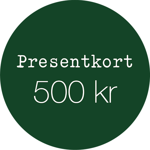 Presentkort 500 kr