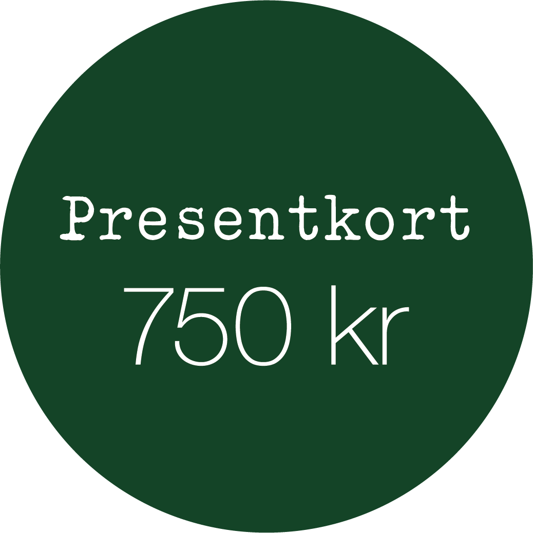 Presentkort 750 kr
