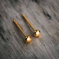 Pärla örhängen guld
