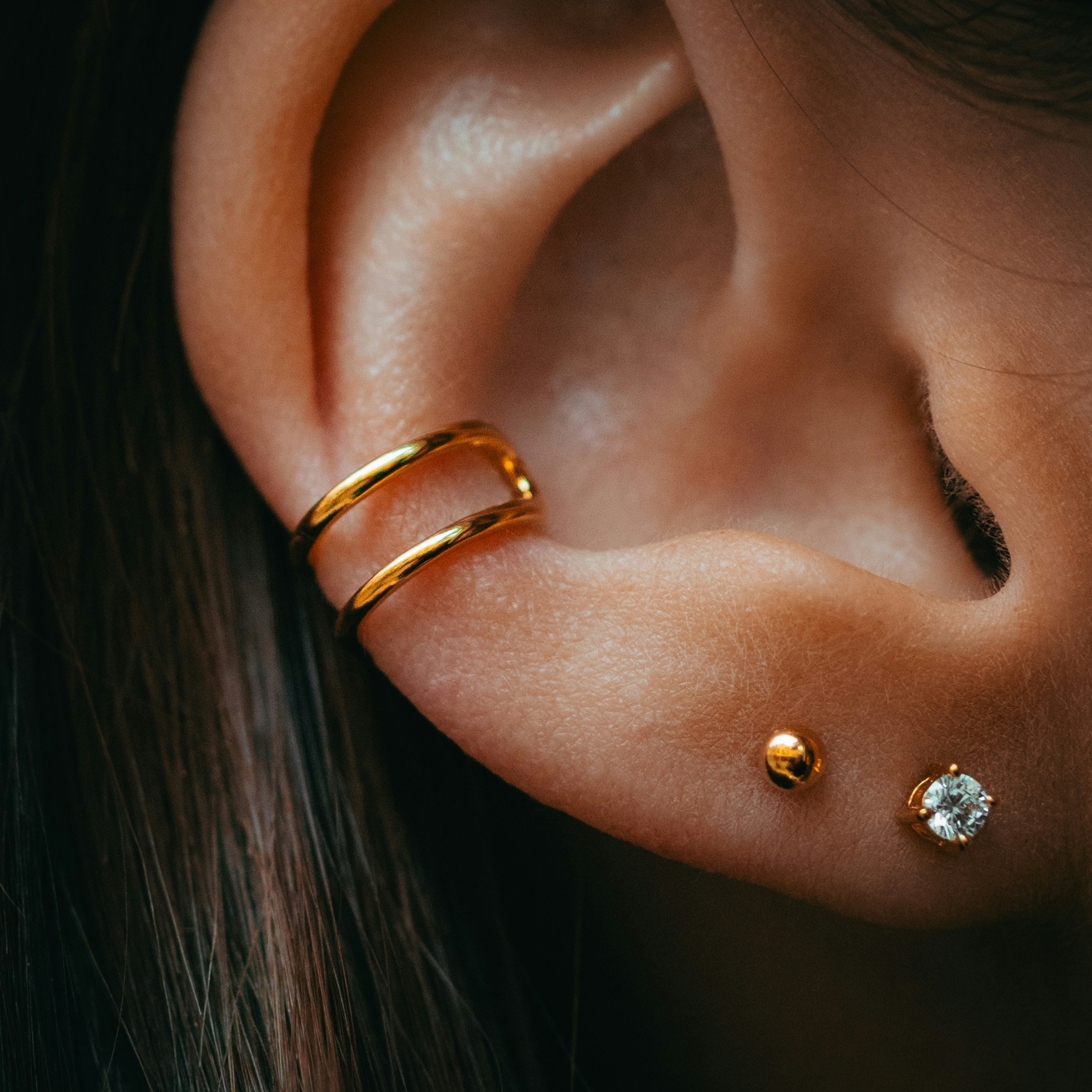 Viva earcuff guld