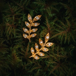 Spira örhängen guld