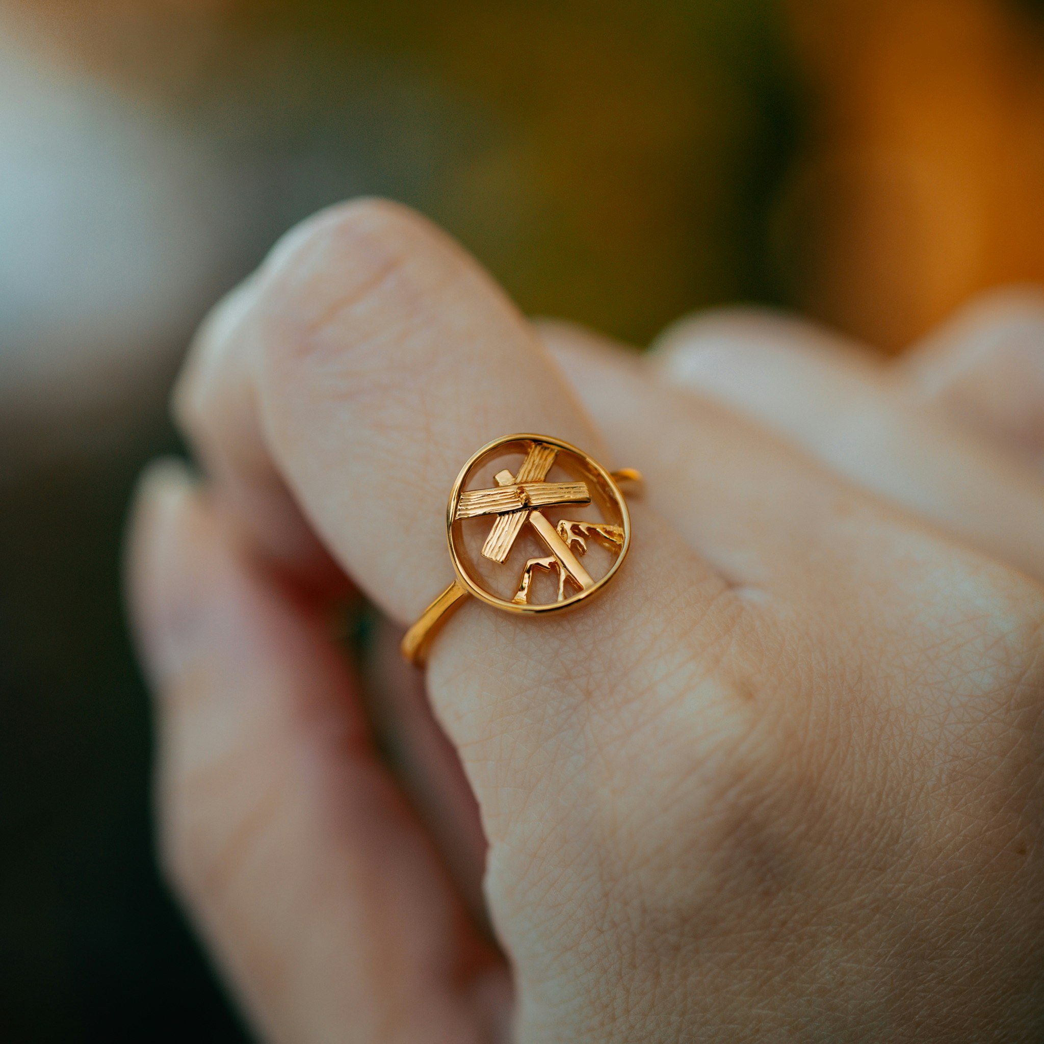 Längtan ring guld