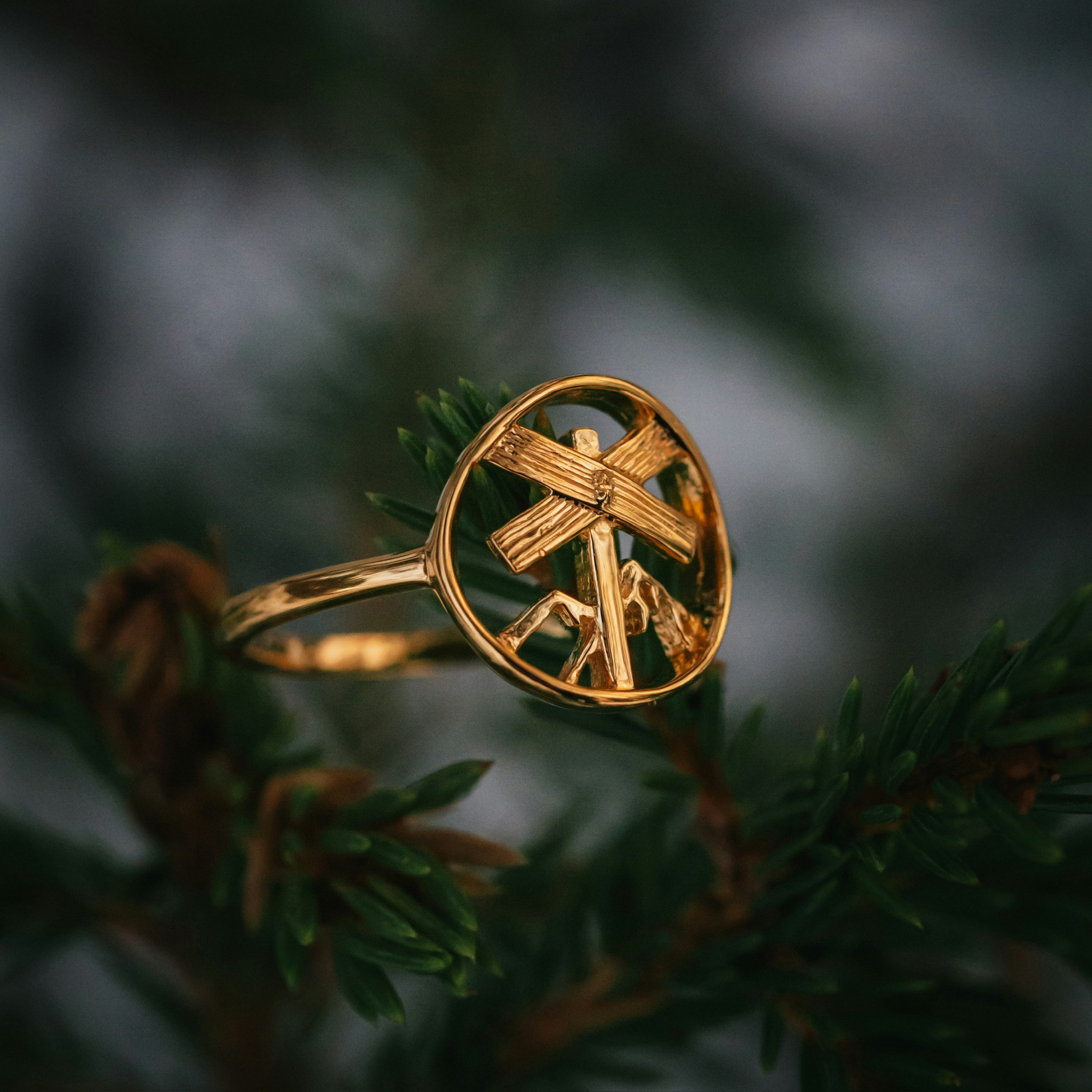 Längtan ring guld