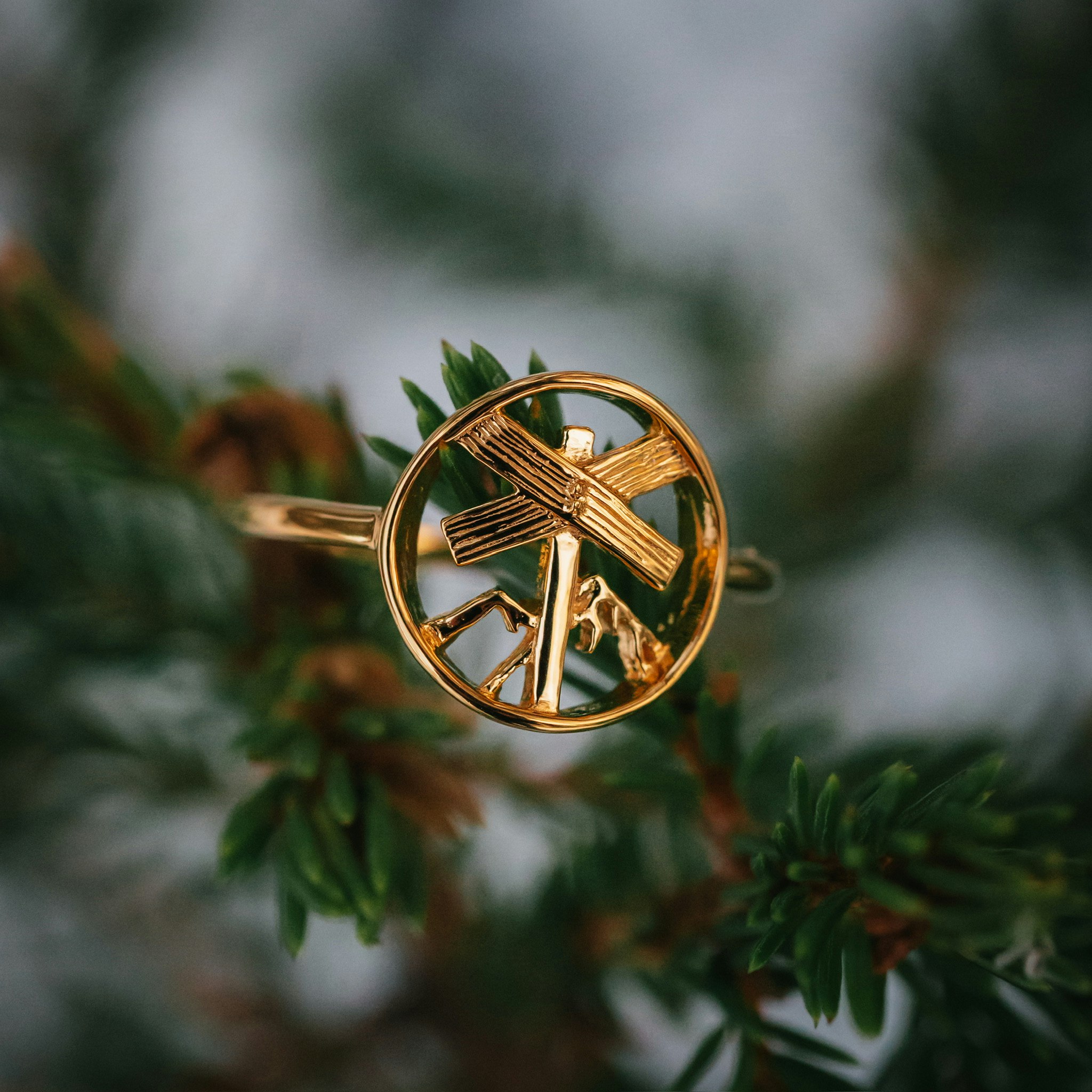 Längtan ring guld