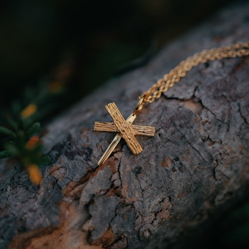 Längtan halsband guld