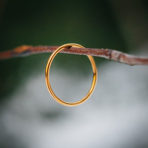 Lo fingertoppsring guld