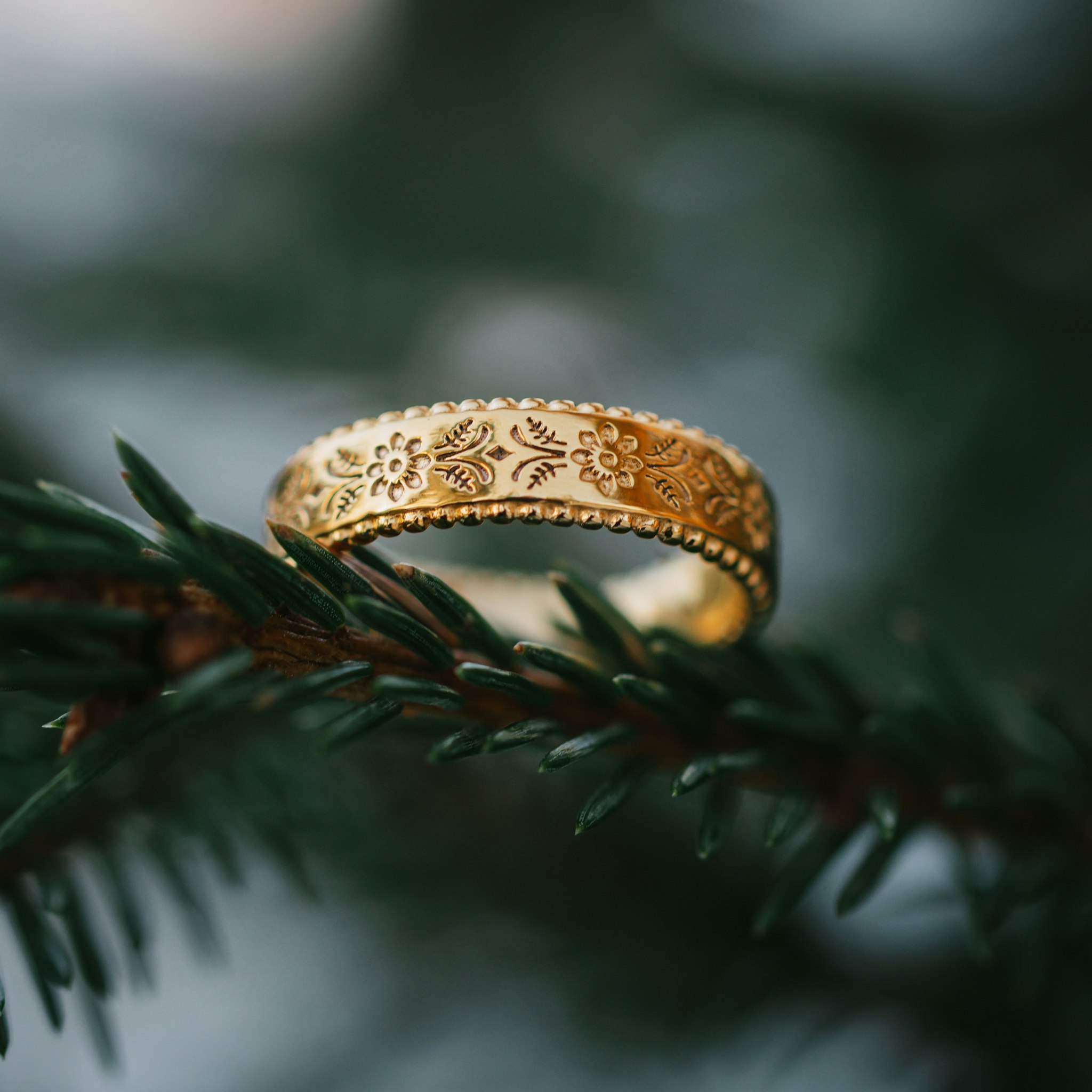 Arv ring guld