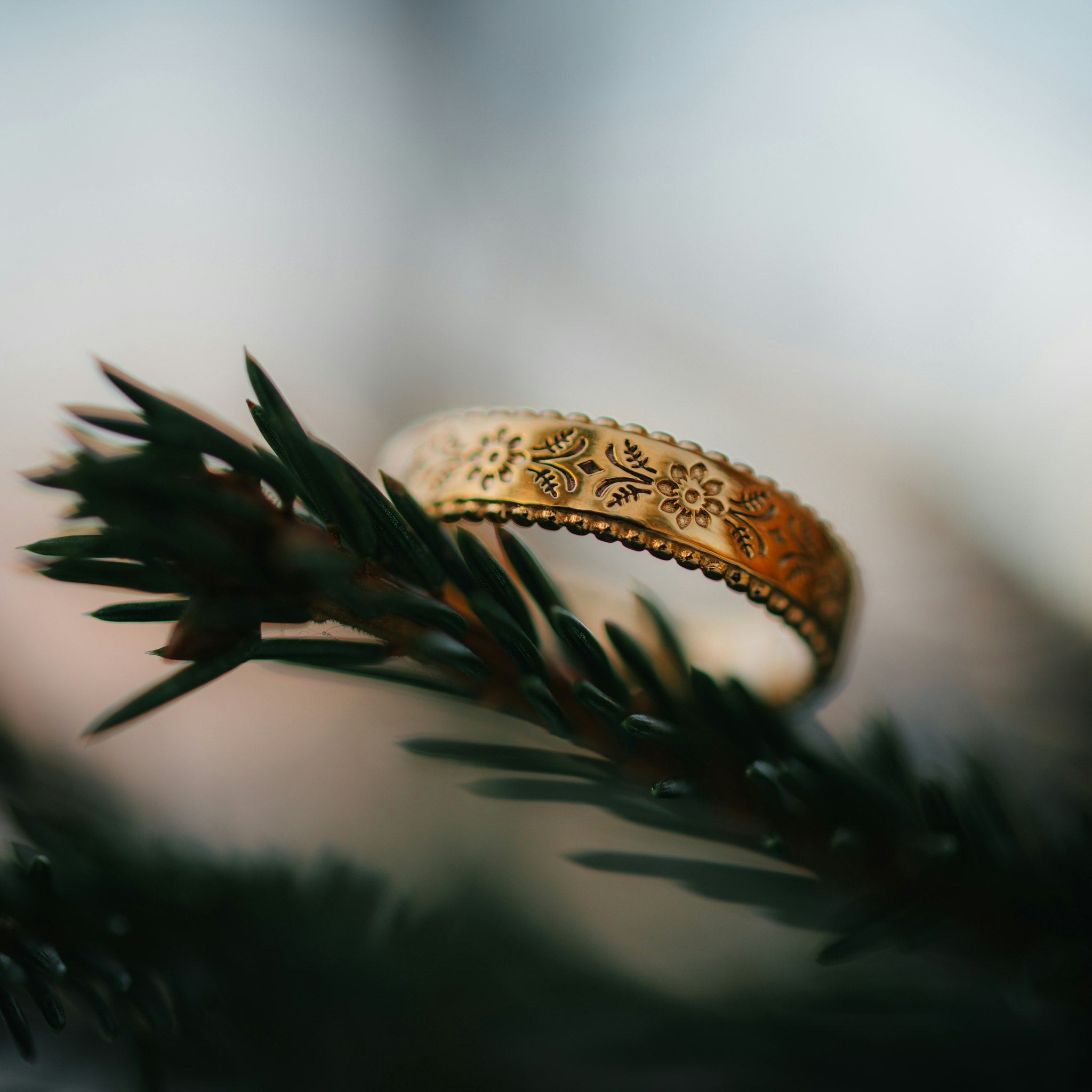 Arv ring guld