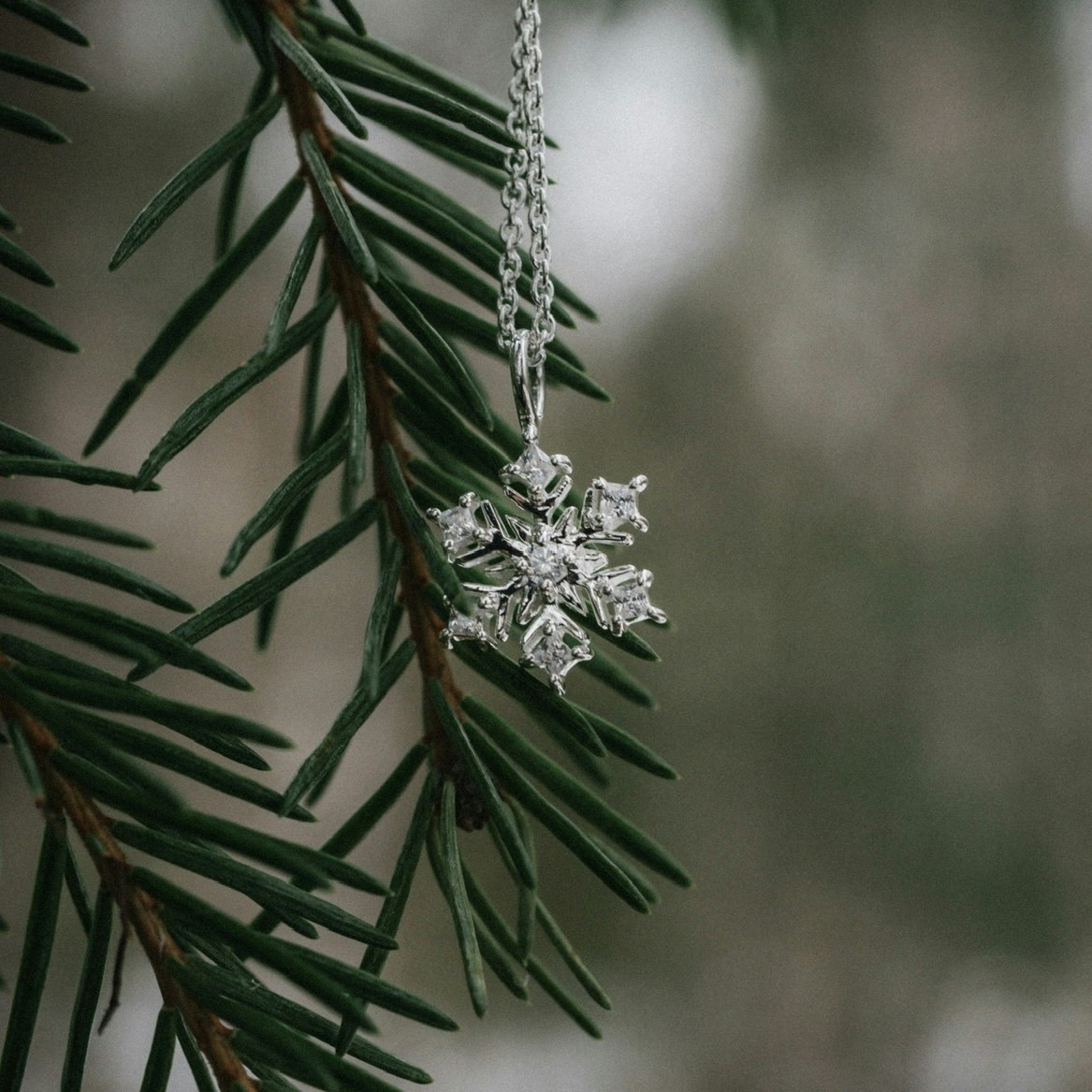Snöflinga halsband