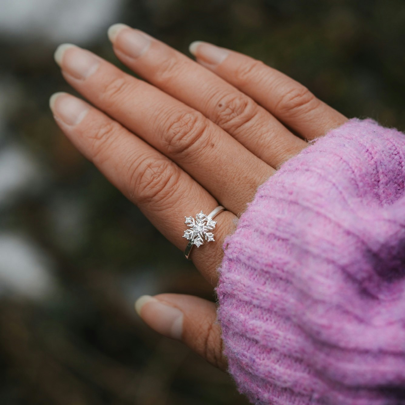 Snöflinga ring