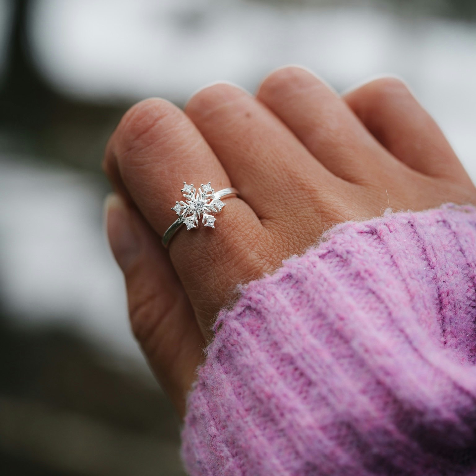 Snöflinga ring