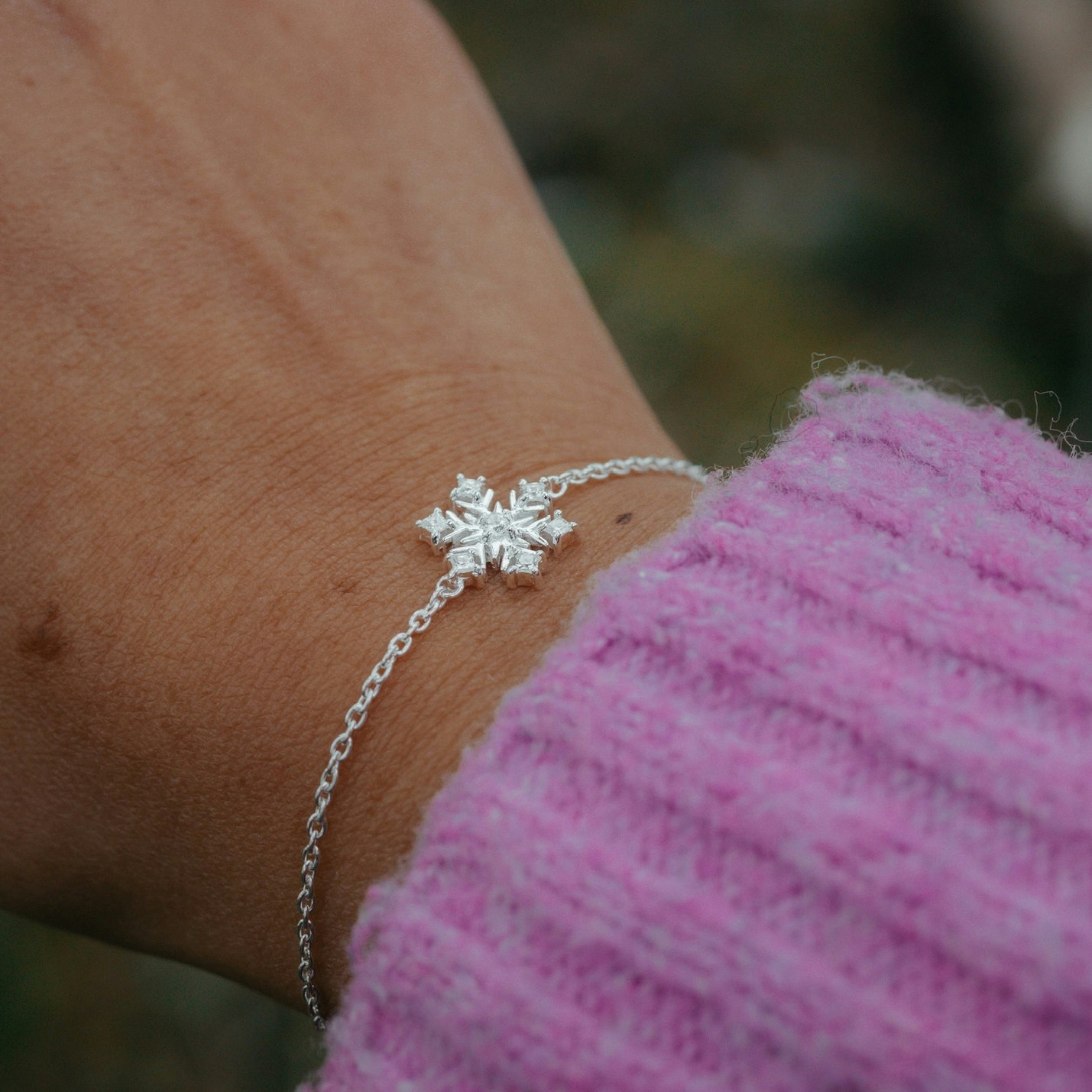 Snöflinga armband