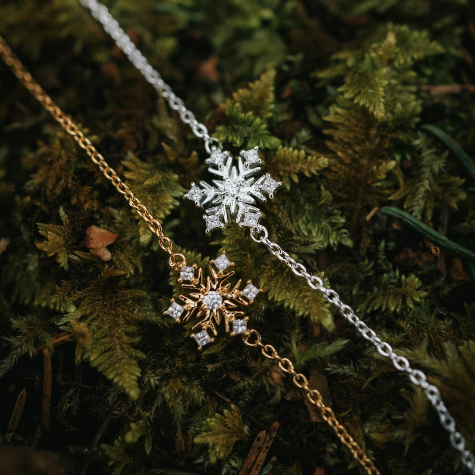 Snöflinga armband