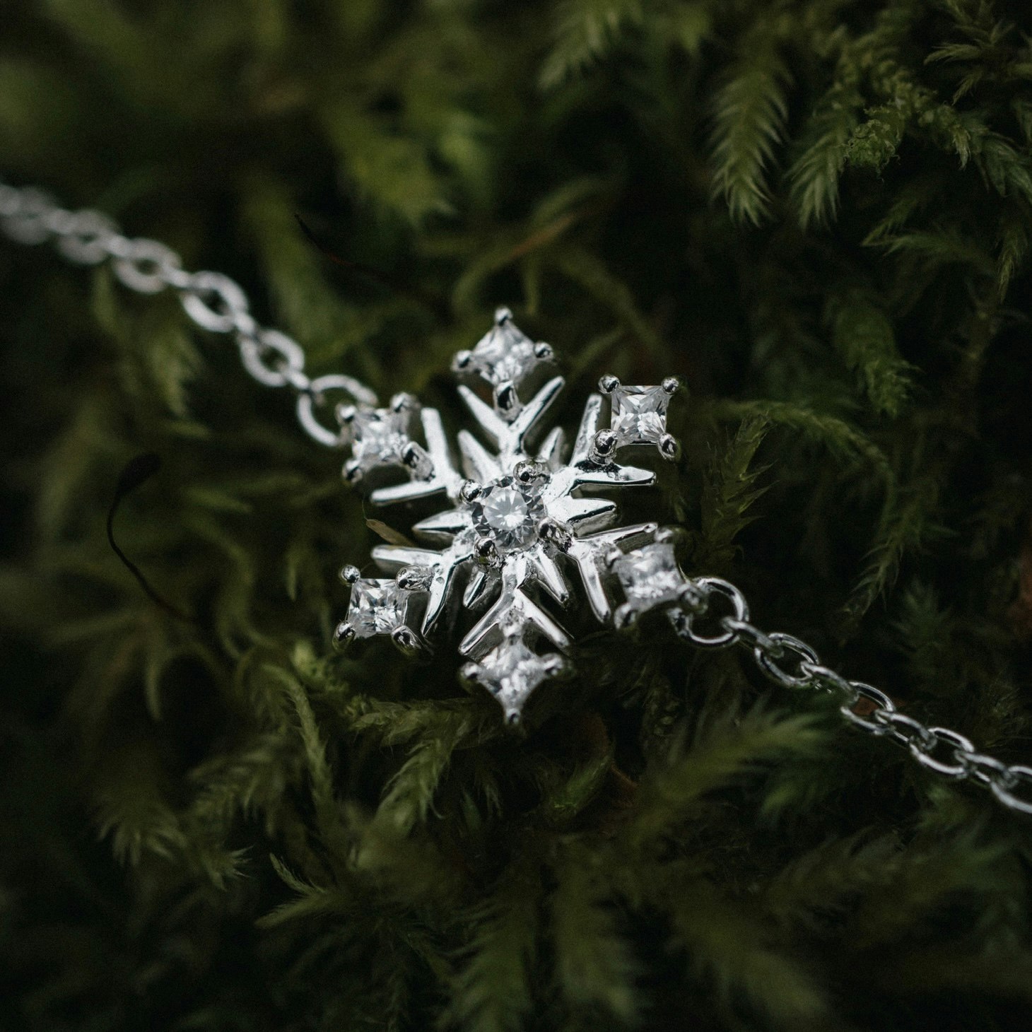 Snöflinga armband