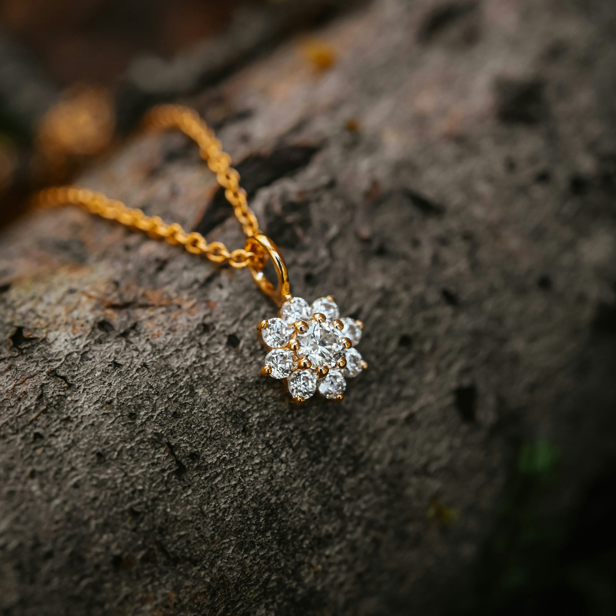 Evig halsband guld