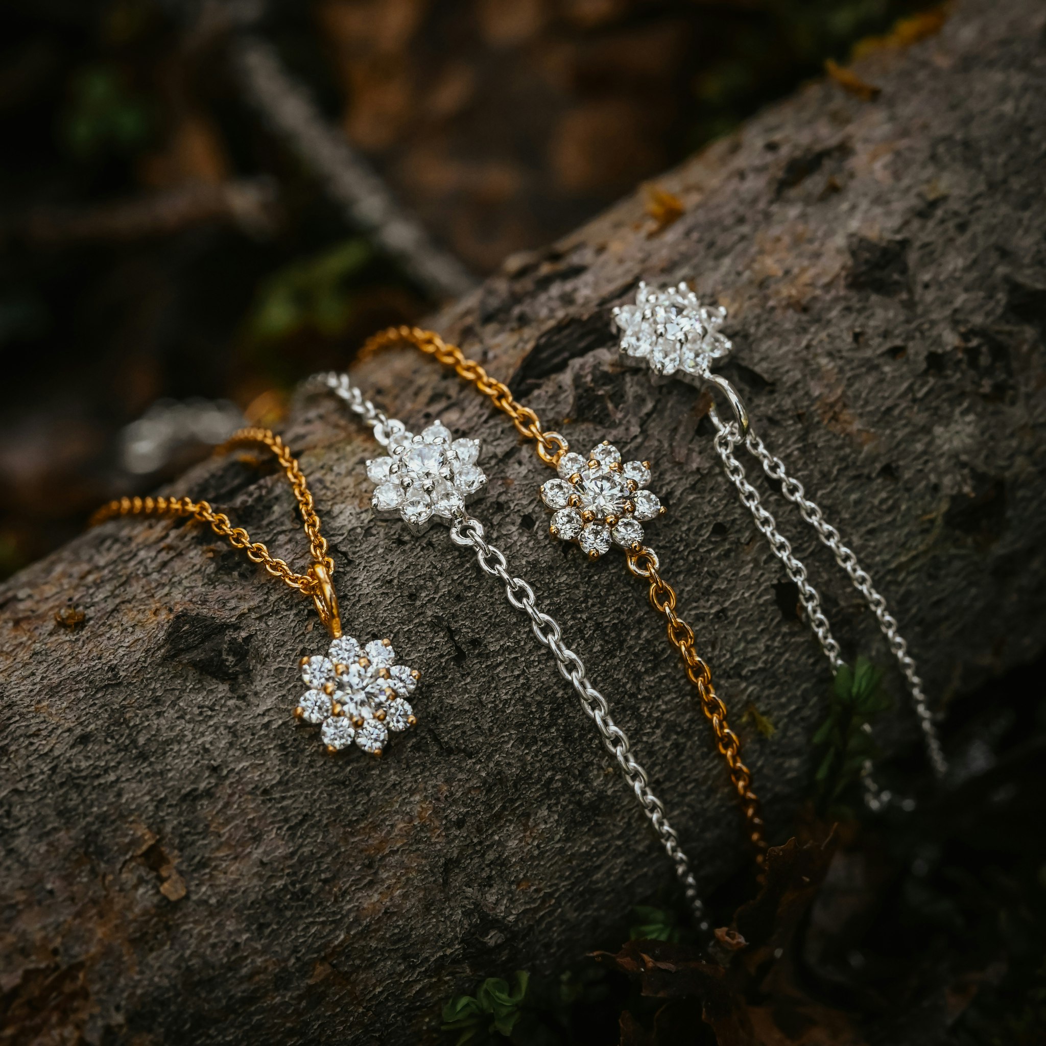 Evig halsband guld