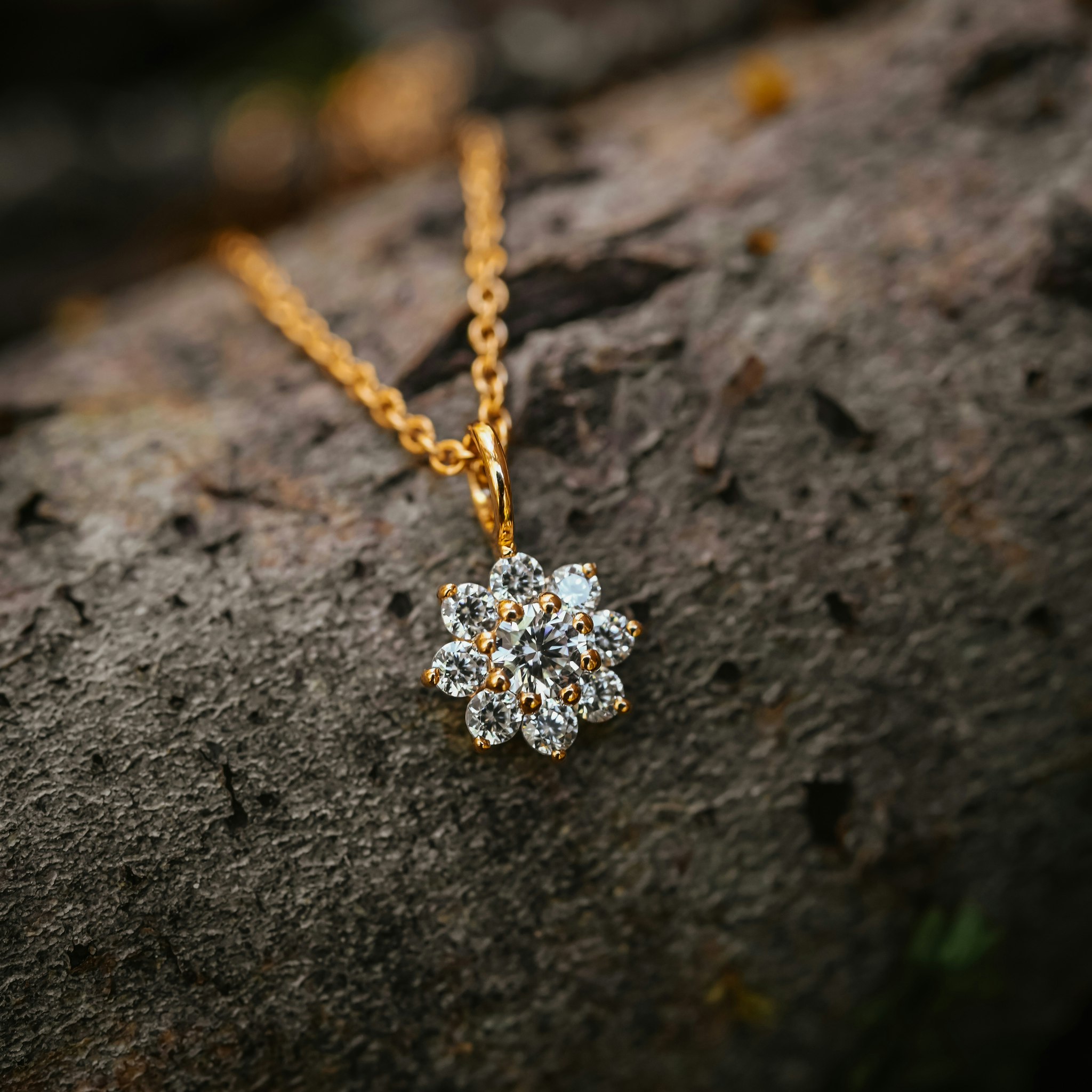 Evig halsband guld