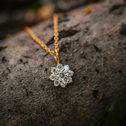 Evig halsband guld