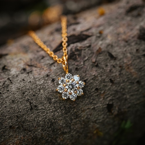 Evig halsband guld