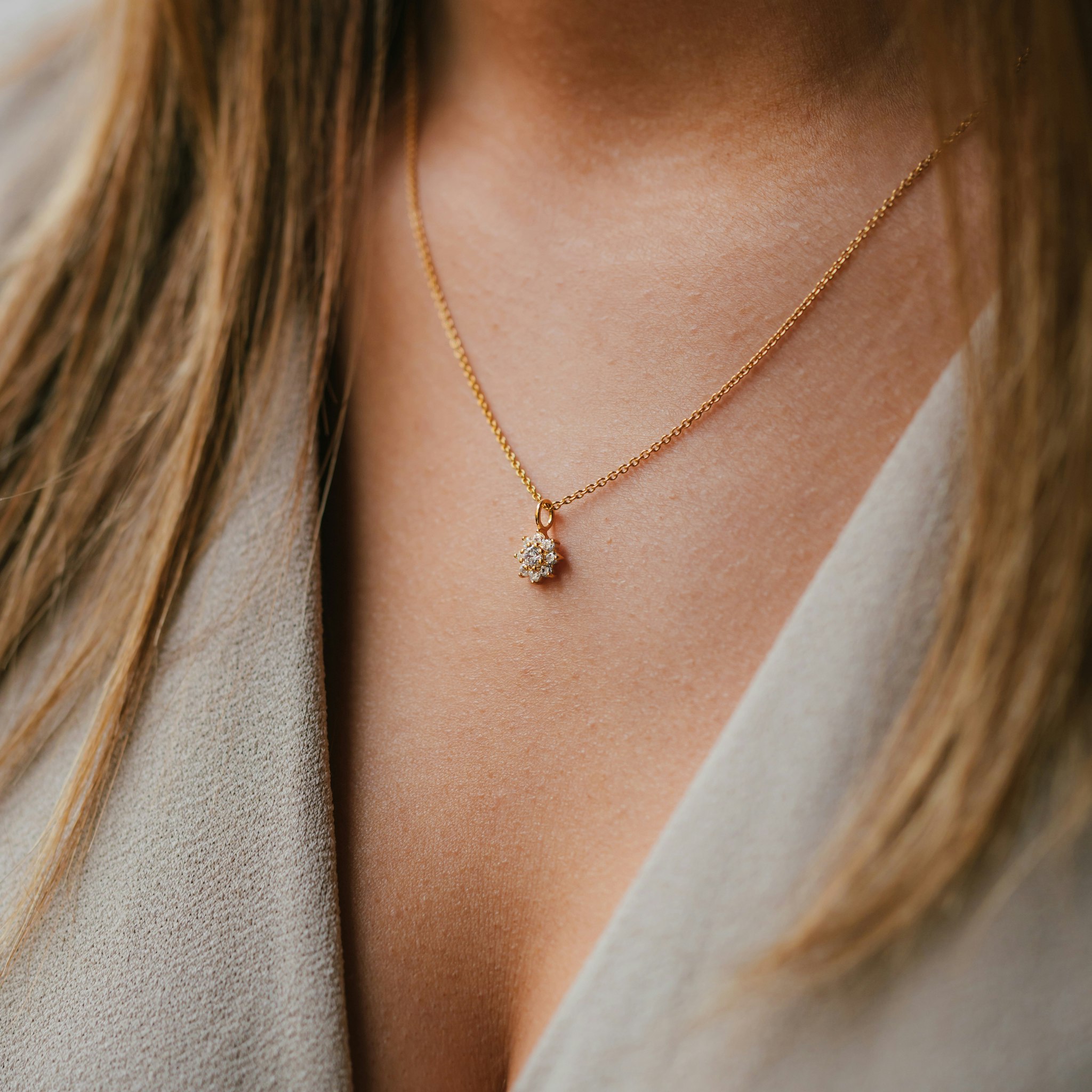 Evig halsband guld