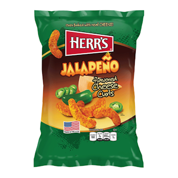 Herr´s Jalapeno Poppers Cheese Curls 198g