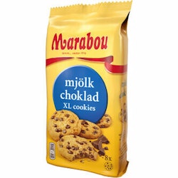 Cookies Mjölkchoklad Marabou 184g