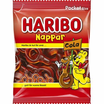 Nappar Cola Haribo 80g