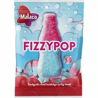 Fizzypop Påse Malaco 80g