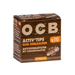 OCB Charcoal Tips Virgin
