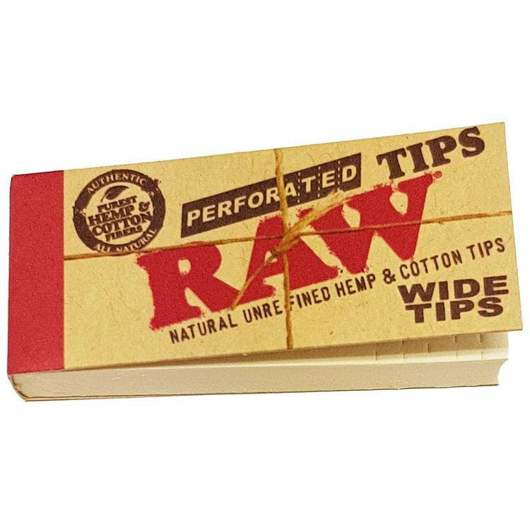 RAW Wide Perforated Tips