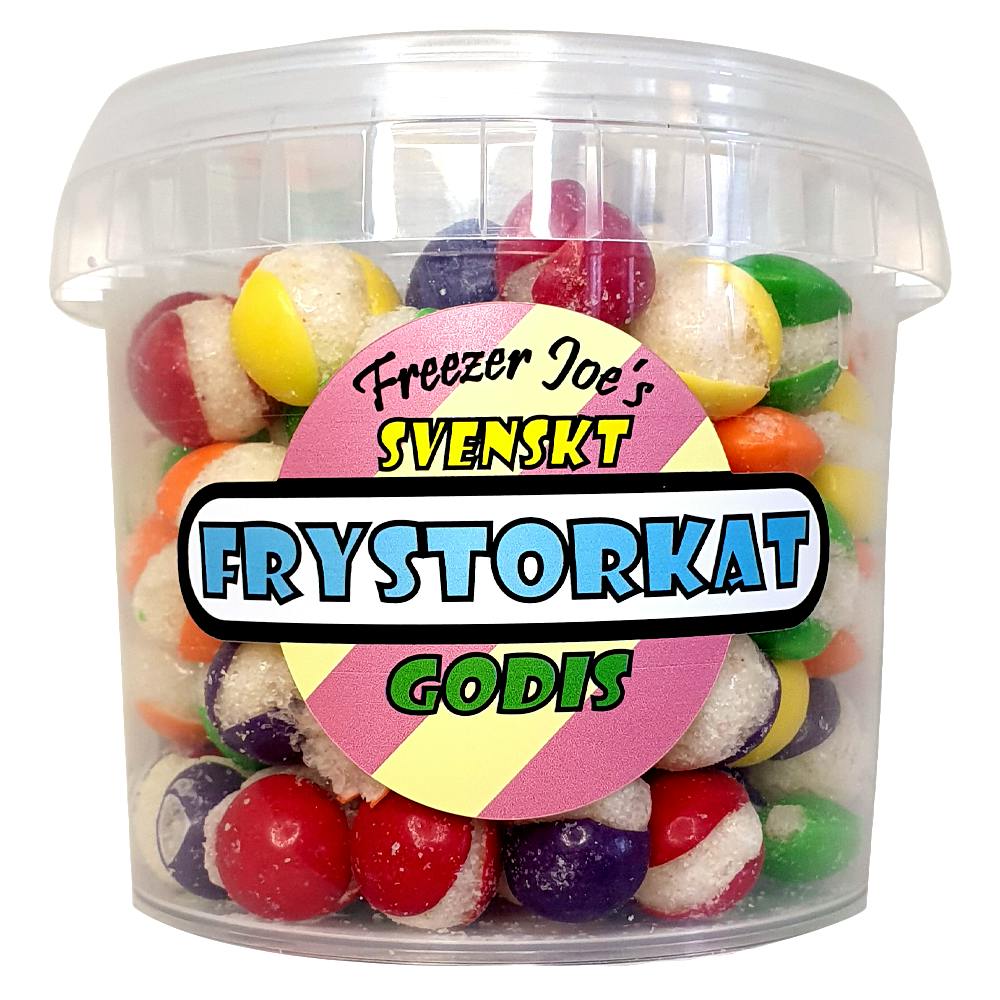 Frystorkat Godis - Skittles Rainbow Burk 120g