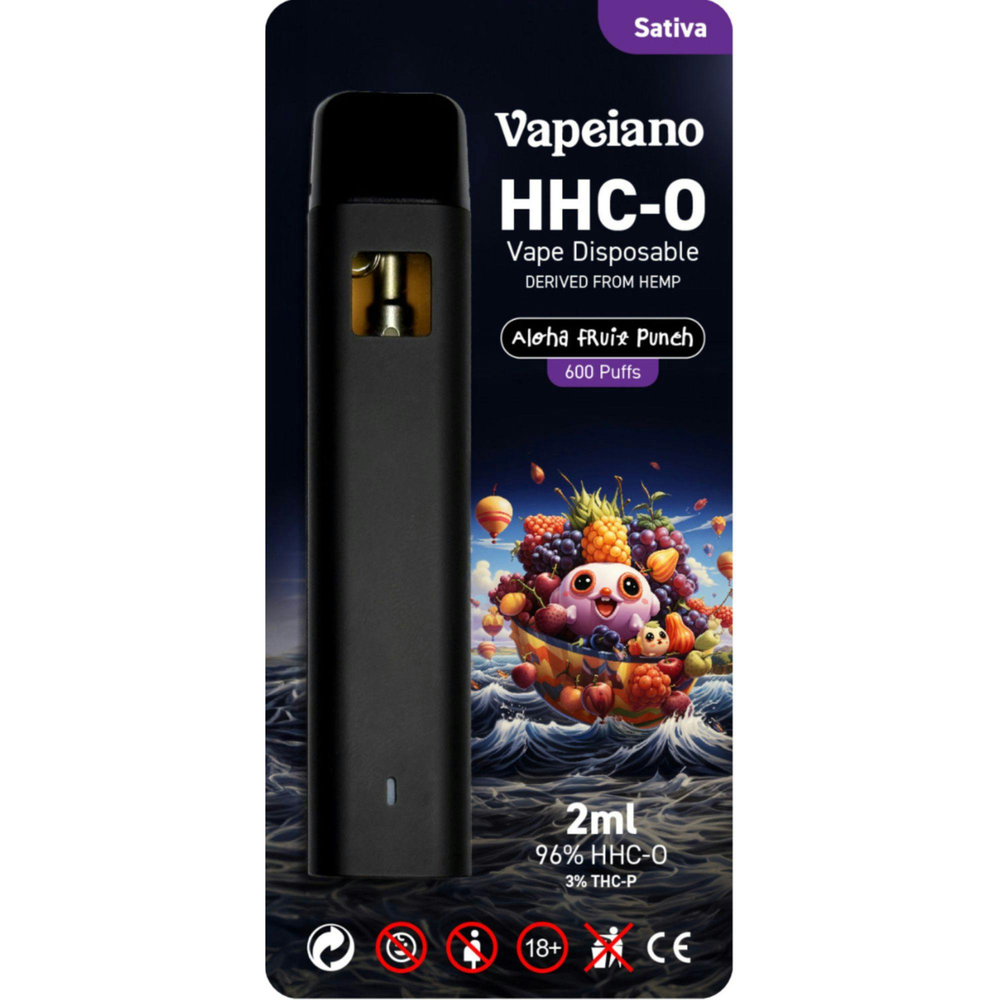 Vapeiano 96% HHC-O + 3% THC-P (2ml)