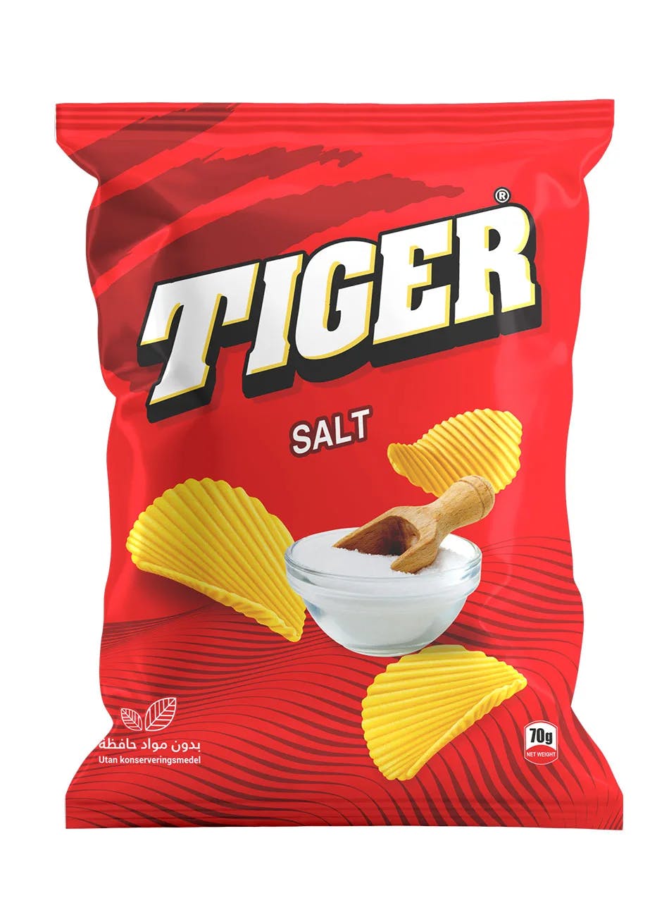 Tiger Chips Salt (70g)