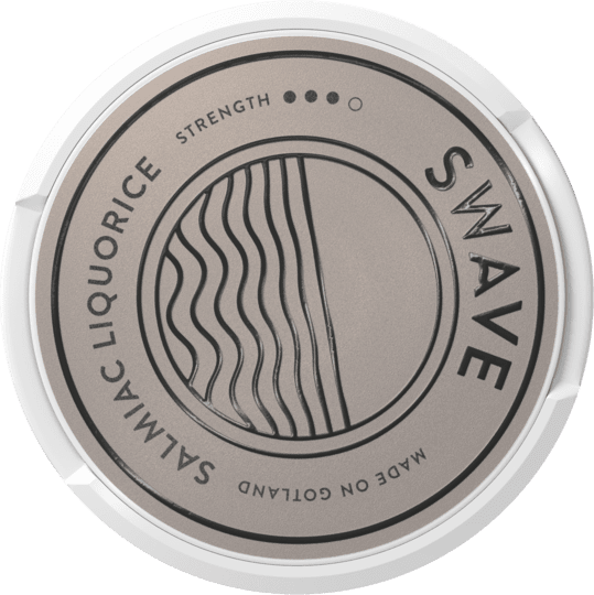Swave Slim Salmiac Liquorice
