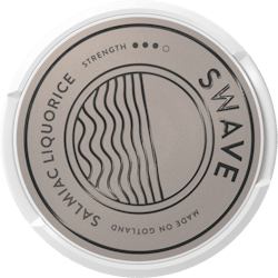 Swave Slim Salmiac Liquorice