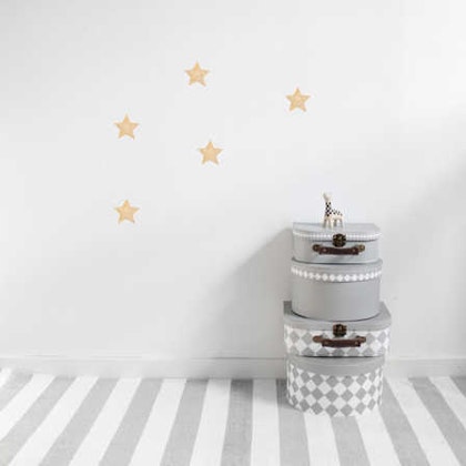 Gold small stars wall stickers, Stickstay