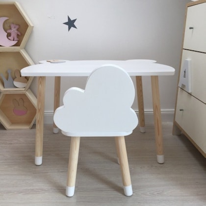 White cloud chair for the children's room