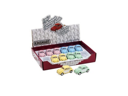 Toy car Volkswagen pastel classic beetle mini mint 