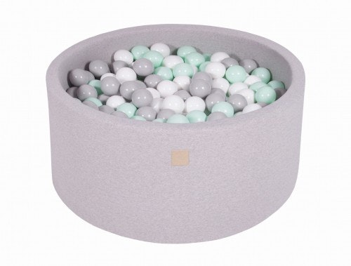 Meow, light grey ball pit 90x40 with 300 balls of your choice 