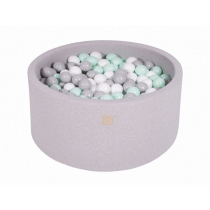 Meow, light grey ball pit 90x40 with 300 balls of your choice